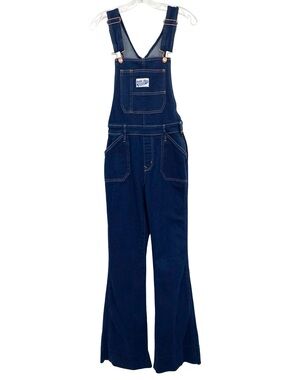 Porter Blue Bonnie Overall Organic Cotton Bluebell Wash Size 25